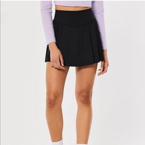 Hollister Black Tennis Skort